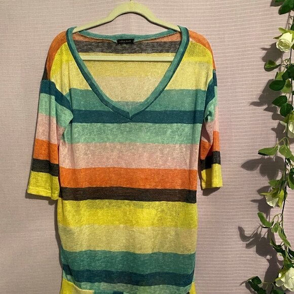 NWOT White Birch Sheer Summer Beach/Light Sweater Loose Fitting Size Sma… - Picture 2 of 7